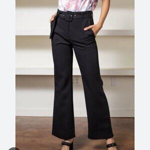 Adelyn Rae Toni High Rise Black Trousers Size 10